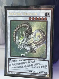*** NATURIA BARKION *** 1ST EDITION (NM) GOLD RARE PGL2-EN087 YUGIOH! - Image 1