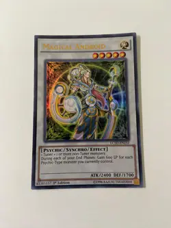 Yugioh Ultra Rare 1st Edition Magical Android LC5D-EN232 - NM - Image 1