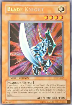 Yugioh | Blade Knight CT1-EN002 Collector's Tin | LP - Image 1