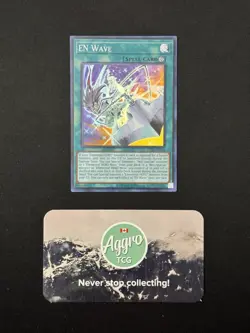 EN Wave - Yugioh POTE-EN053 Unlimited Super Rare NM - Image 1