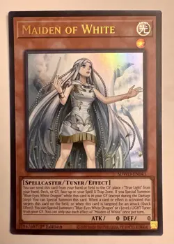 Maiden of White - SDWD-EN041 - Ultra Rare 1st Ed Yugioh - Image 1
