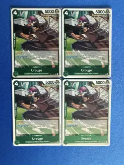 Urouge One Piece TCG 500 Years in the Future OP07-021 Rare card QTY 4 PWE - Image 1