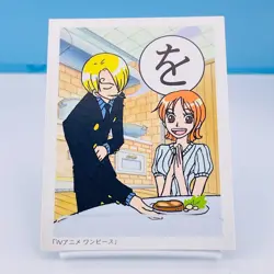 One Piece Karuta Sanji Playing Card SHOWA 2001 Anime Vintage Japan Rare F/S #を - Image 3
