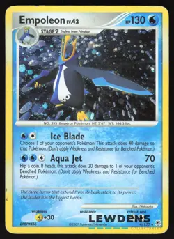 Empoleon - 4/130 - Cosmos Holo Rare - Diamond & Pearl Base - Pokemon Card - Image 1