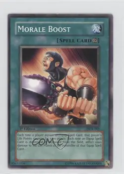 Morale Boost 1st Ed. YuGiOh Dark Crisis #DCR-042 2003 3y7 - Image 1