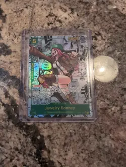 One Piece TCG English Legacy of the Master Jewelry Bonney Card OP12 -118 Manga - Image 1