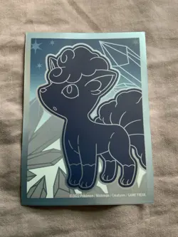 Sealed Alolan Vulpix Silver Tempest Card Sleeves from Pokemon ETB - Image 1