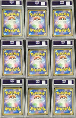 PSA 10 Yu Nagaba Eevee's Promo Complete SEQ set Japanese Pokemon Card - Image 2