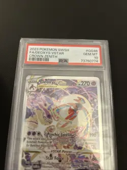 Deoxys VSTAR Crown Zenith Galarian Gallery Ultra Rare Holo Card GG46/GG70 - Image 3