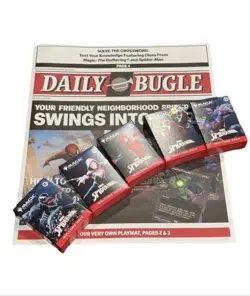 Magic The Gathering MTG Spiderman Welcome Deck Card Set SDCC Comic Con 2025 Mat - Image 1