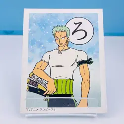 One Piece Karuta Zorro Playing Card SHOWA 2001 Anime Vintage Japan Rare F/S #ろ - Image 3