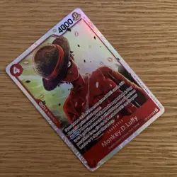Monkey D. Luffy OP12-015 SR Legacy of the Master - ONE PIECE Card Game ENGLISH - Image 3