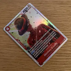 Monkey D. Luffy OP12-015 SR Legacy of the Master - ONE PIECE Card Game ENGLISH - Image 3
