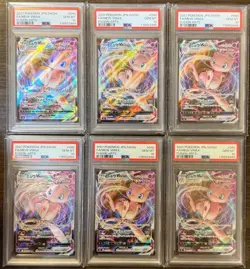 PSA 10 Mew VMAX RRR 040/100 s8 Fusion Arts Pokemon Card Japanese seq 6 set - Image 1