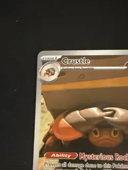 Crustle 186/182 Illustration Rare IR S&V Destined Rivals Pokemon TCG Card NM - Image 5