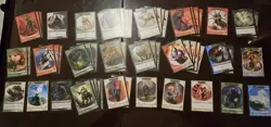 60 MTG Token Lot - Magic the Gathering MTG See Descript For Exact List Of Tokens - Image 1