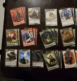 60 MTG Token Lot - Magic the Gathering MTG See Descript For Exact List Of Tokens - Image 3