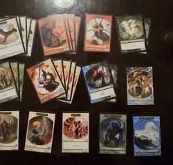 60 MTG Token Lot - Magic the Gathering MTG See Descript For Exact List Of Tokens - Image 4