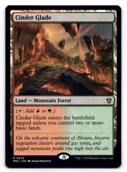Cinder Glade NM Commander: Murders at Karlov Manor 0255 MTG Regular - Image 1