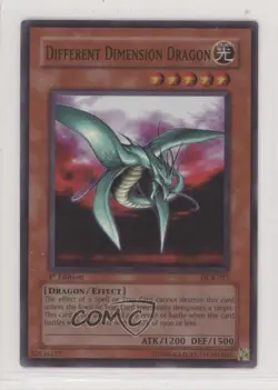Different Dimension Dragon 1st Ed. YuGiOh Dark Crisis #DCR-015 2003 u3f - Image 1