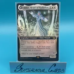 Venat, Heart of Hydaelyn (Extended Art) FOIL - Final Fantasy MTG - Image 1