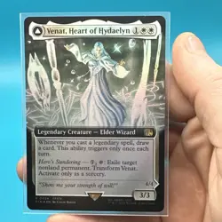 Venat, Heart of Hydaelyn (Extended Art) FOIL - Final Fantasy MTG - Image 3