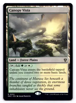 Canopy Vista NM Commander: Murders at Karlov Manor 0252 MTG Regular - Image 1