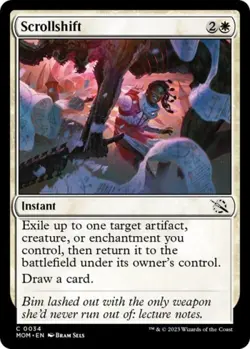 Scrollshift - Near Mint MTG March of the Machine - Image 1