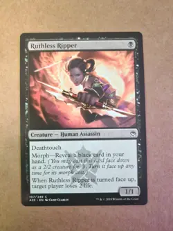 Ruthless Ripper #107 (NM) Masters 25 A25 Magic MTG Combine Ship 1-10 $4.88 - Image 1