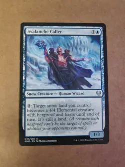Avalanche Caller (045) Kaldheim KHM MTG Magic Combine Ship 1-10 $4.88 - Image 1