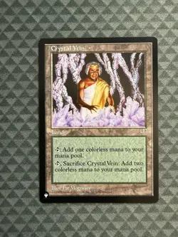 MTG Crystal Vein Uncommon *The List Reprints (LIST) - Image 1