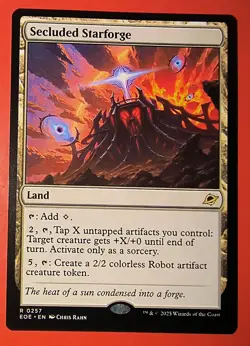 MTG, EDGE OF ETERNITIES. * SECLUDED STARFORGE* #0257, RARE, REGULAR, EOE - Image 1