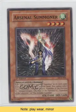 Arsenal Summoner 1st Ed. YuGiOh Dark Crisis #DCR-004 2003 READ 7x1 - Image 1