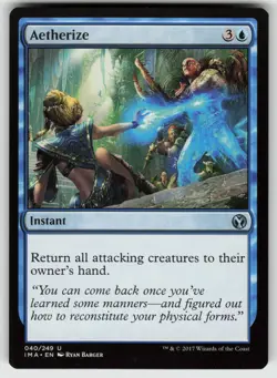 Aetherize U Iconic Masters 40 MTG - Image 1