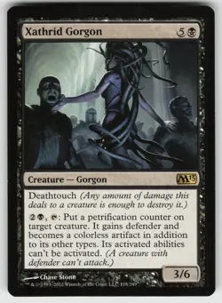 Xathrid Gorgon R Magic 2013 (M13) 118 MTG - Image 1