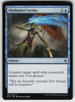 Disdainful Stroke C Khans of Tarkir 37 MTG - Image 1