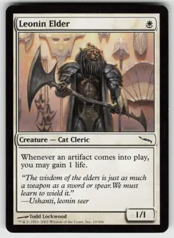 Leonin Elder C Mirrodin 10 MTG - Image 1