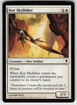 Kor Skyfisher C Zendikar 23 MTG - Image 1