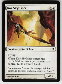 Kor Skyfisher C Zendikar 23 MTG - Image 1