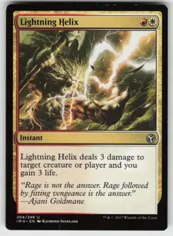 Lightning Helix U Iconic Masters 204 MTG - Image 1