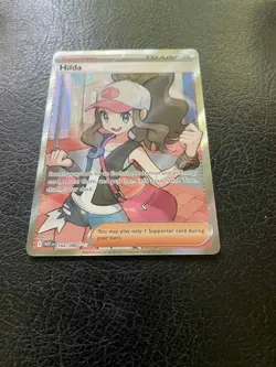 Hilda 164/086 Pokemon Scarlet & Violet: White Flare ultra rare 2025 NM - Image 2