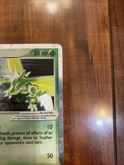 Pokemon Scyther EX 102/109 Ruby & Sapphire Holo Rare NM 🍃 - Image 4