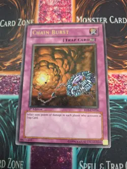Yugioh Chain Burst RDS-EN056 Ultimate Rare 1st Edition Near Mint - Image 1