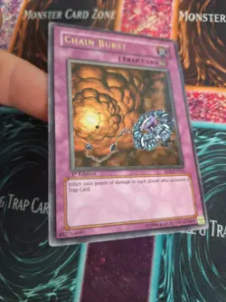 Yugioh Chain Burst RDS-EN056 Ultimate Rare 1st Edition Near Mint - Image 2