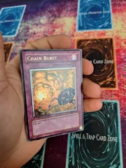 Yugioh Chain Burst RDS-EN056 Ultimate Rare 1st Edition Near Mint - Image 3