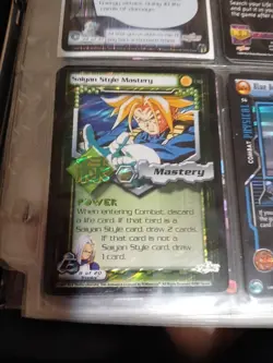 Saiyan Style Mastery 130 Dragon Ball Z Trading Card TCG CCG - Image 1