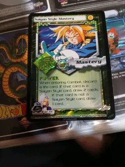 Saiyan Style Mastery 130 Dragon Ball Z Trading Card TCG CCG - Image 2
