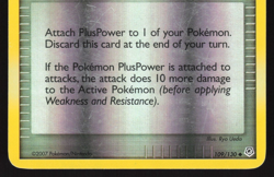 PlusPower - 109/130 - Uncommon Reverse Holo - Diamond & Pearl Base Pokemon Card - Image 3