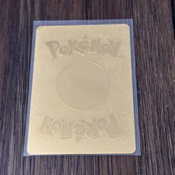 Pikachu V Gold Foil Fan Art Textured Collector Pokemon Card HP190 043/185 - Image 2
