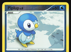 Piplup - 93/130 - Common Reverse Holo - Diamond & Pearl Base - Pokemon Card - Image 4
